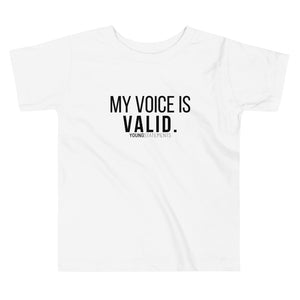 My voice is valid. - Young Statements