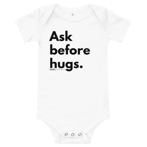 Ask before hugs.